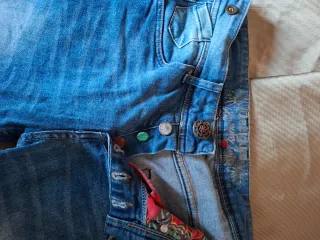 Pantalón vaquero Desigual azul