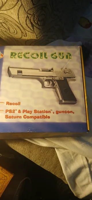 Pistola Recoil Gun PS2, PlayStation, Saturn