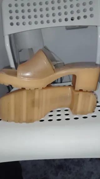 Sandalias Beige Talla 36