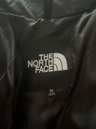 Abrigo The North Face blanco y negro