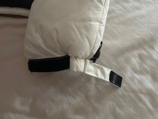 Abrigo The North Face blanco y negro
