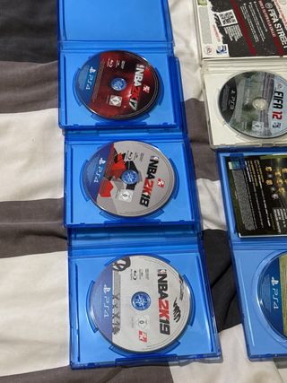 Lote 5 Juegos Deportivos PS4/PS3