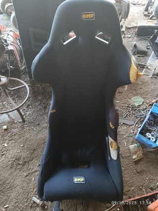 Asiento OMP Racing Negro Desgastado