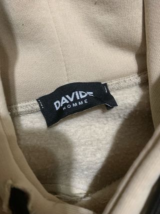 Felpa Davide Homme Beige