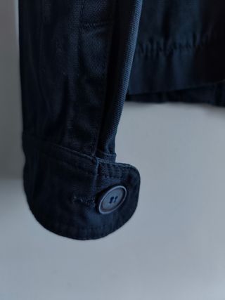 Chaqueta militar azul mujer.Vintage.