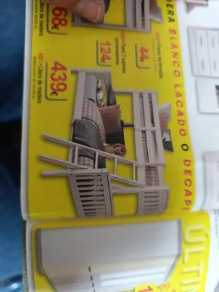 Litera de madera 90/135cm