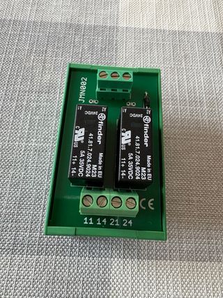 Relé FINDER 24VDC Salida DC