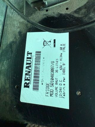 Nevera Portátil Camión 12V/24V