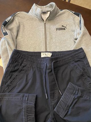 chaqueta Puma y pantalón 14 años