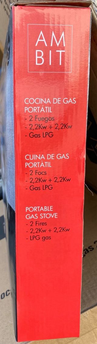 Cocina de gas