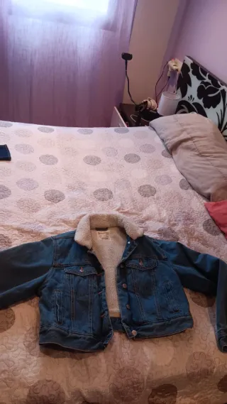 Cazadora vaquera mujer forrada