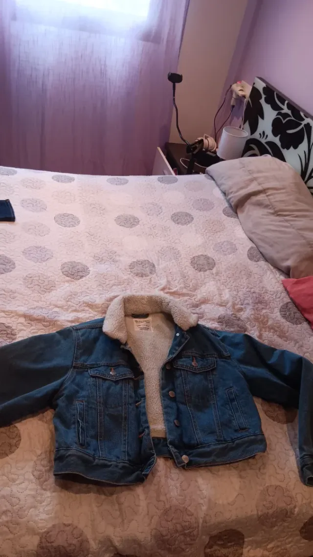 Cazadora vaquera mujer forrada