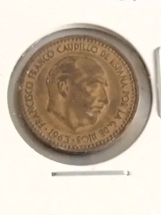 1 Peseta 1963 Estrella 63