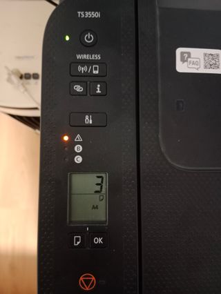 Impresora Canon Pixma TS3550i Negra