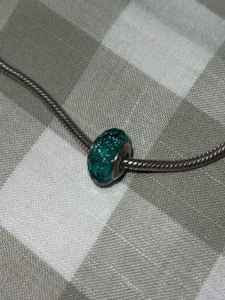Murano Pandora Verde aguamarina 
