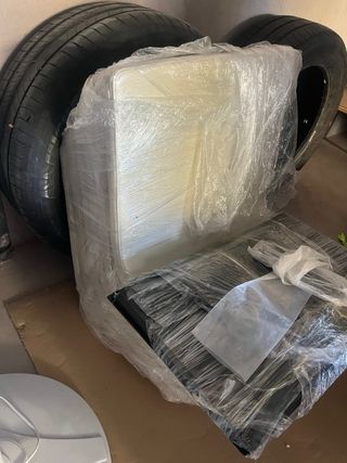 6 sedie Bernhard in pelle