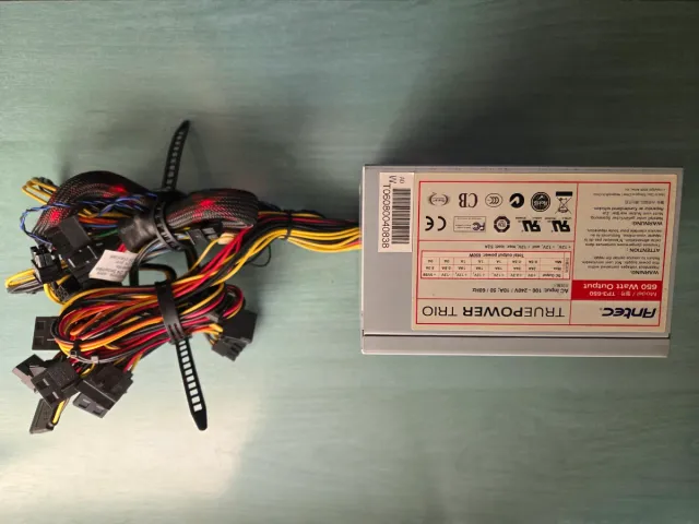 Fuente Alimentación Antec Truepower Trio 650W