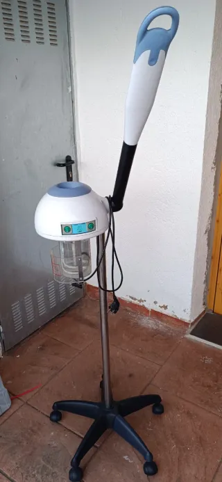 Vaporizador Facial J-280 Blanco y Azul