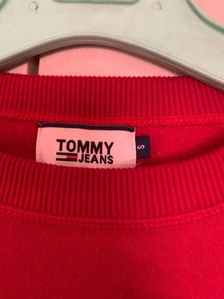Sudadera Tommy Hilfiger Roja 