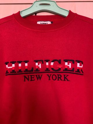 Sudadera Tommy Hilfiger Roja 