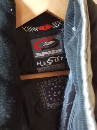 Chaqueta de moto SPIDI negra