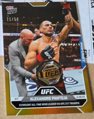 Alexandre Pantoja UFC 317 Tarjeta
Numerada 21/50