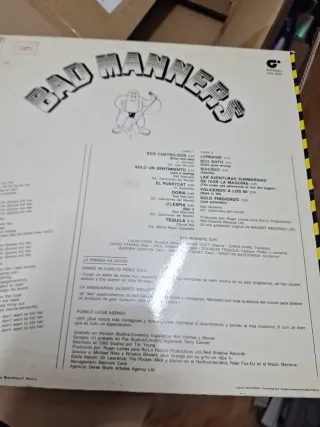 Vinilo LP Bad Manners Locas Melodias