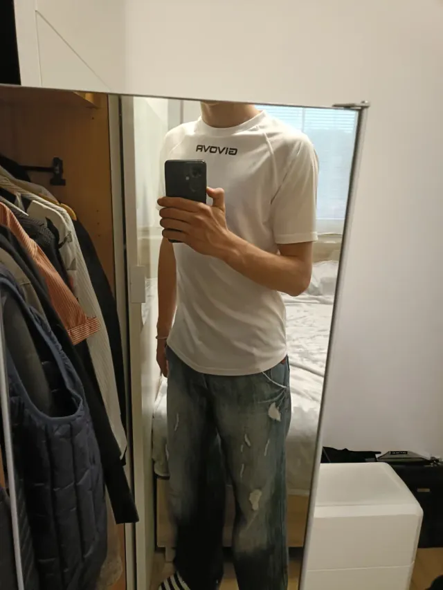 Maglietta Givova bianca allenamento/quotidiano