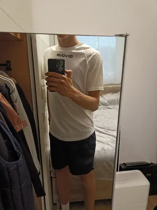 Maglietta Givova bianca allenamento/quotidiano