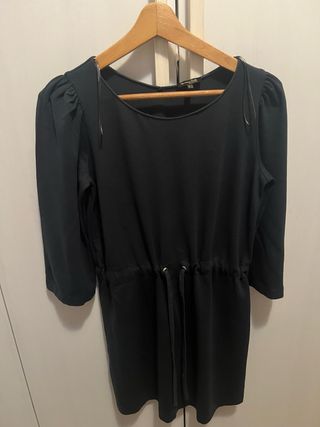 Vestido Massimo Dutti Negro Talla m
