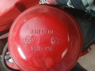 Motor VW Escarabajo Rojo