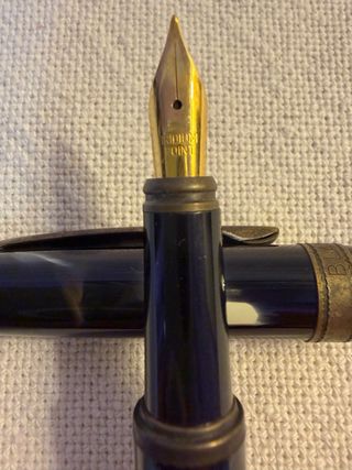 Pluma estilográfica y bolígrafo vintage