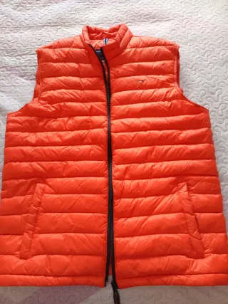 Chaleco Tommy Hilfiger Naranja Talla M