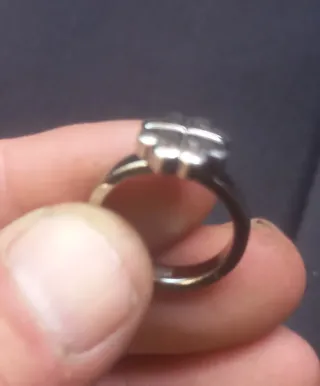Anillo Moschino Plata