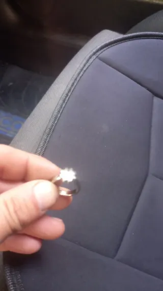Anillo Moschino Plata