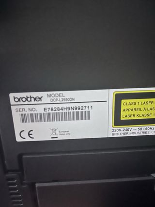 Impresora Multifunción Láser Brother DCP-L2550DN