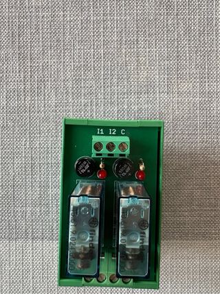 2 Relés FINDER pilotaje a 24V AC/DC