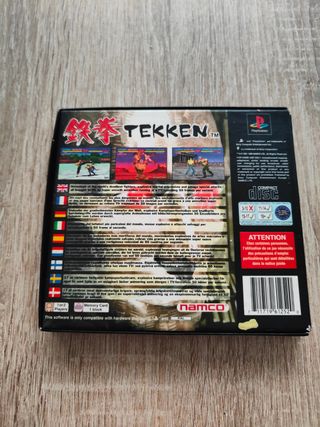 Tekken Caja de cartón PSX