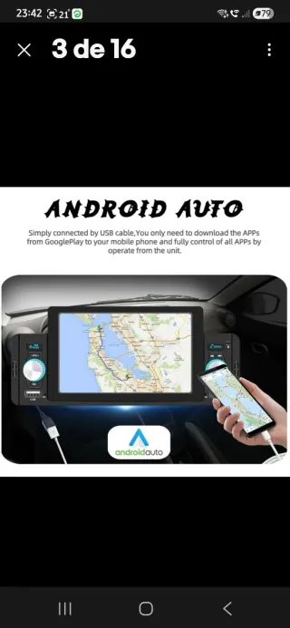 Radio Coche MP5 5 CarPlay Android Auto