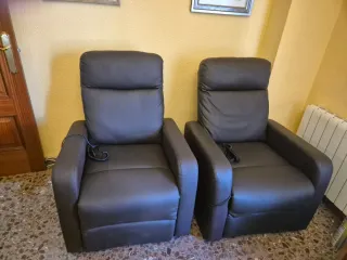 Sillón ortopedia elevador eléctrico piel