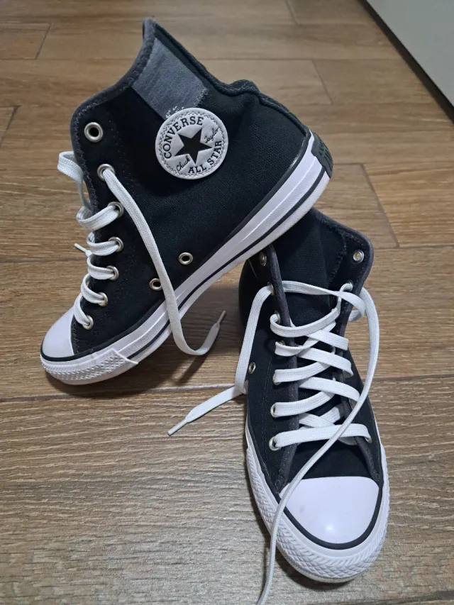 Converse All Star negras Talla 37.5