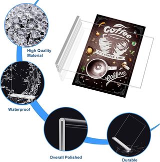 5 Porta Cartelli Acrilico A5 HB009