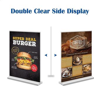 5 Porta Cartelli Acrilico A5 HB009