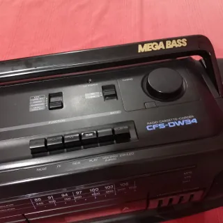 Radiocasete SONY CFS-DW34 MEGABASS.