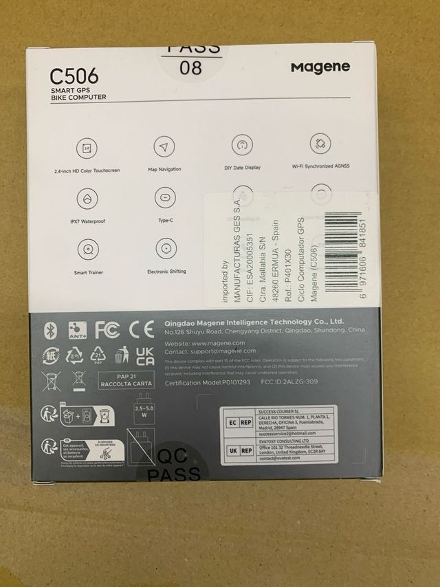 GPS Magene C506 ciclismo - Nuovo