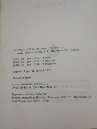 ¿Por qué imposible? Las Balsas.