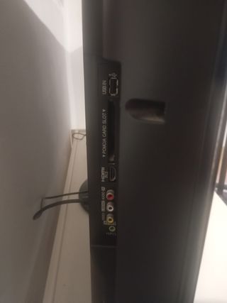 Televisión LG Negra