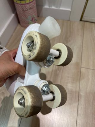 Patines blancos talla 30 marca School