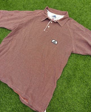 Polo Adidas Vintage Marrón