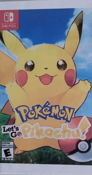 Pokemon Let's Go Pikachu Nintendo Switch